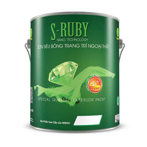 sơn siêu bóng trang trí ngoại thất