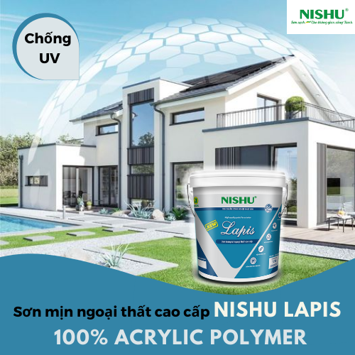 Tuổi thọ của sơn ngoại thất trung bình 6-8 năm