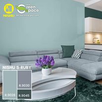 màu nội thất phù hợp với màu tường