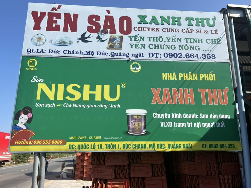 Đại Lý sơn Nishu Xanh Thư Quảng Ngãi