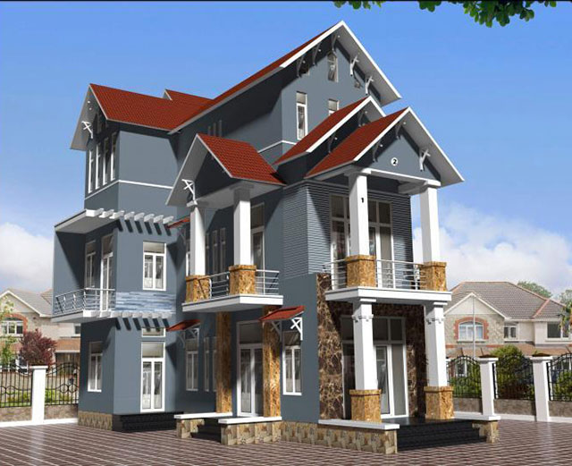 Sơn nội thất màu ghi
