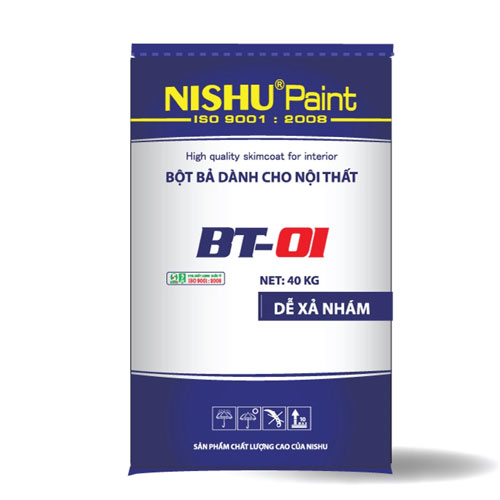 bột bả nội thát